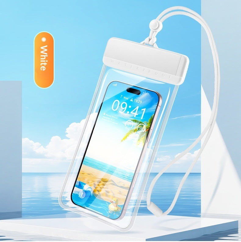 Touchscreen-Enabled Waterproof Phone Pouch For Swimming And Photography