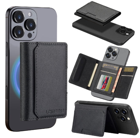 Compatible MagSafe Wallet Magnetic Card Holder