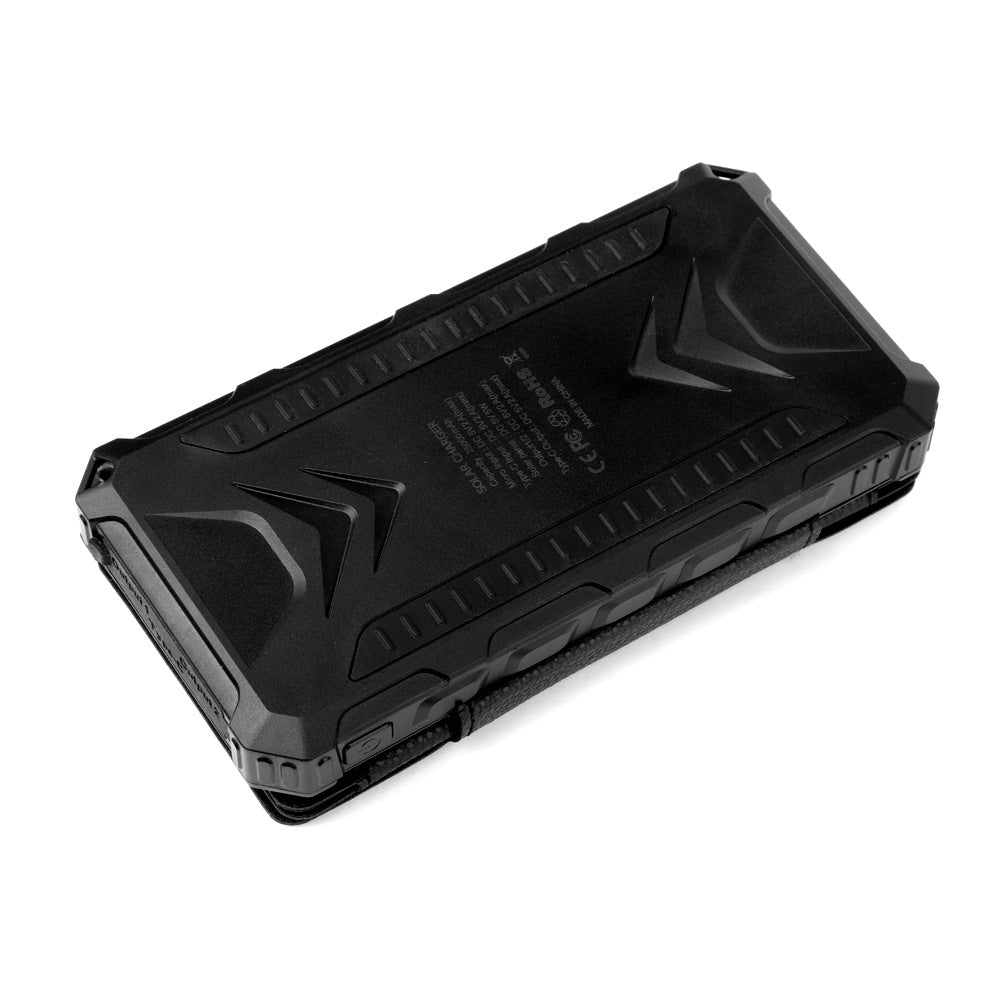 20,000mAh Foldable Solar-Powered Power Bank With Wireless Charging