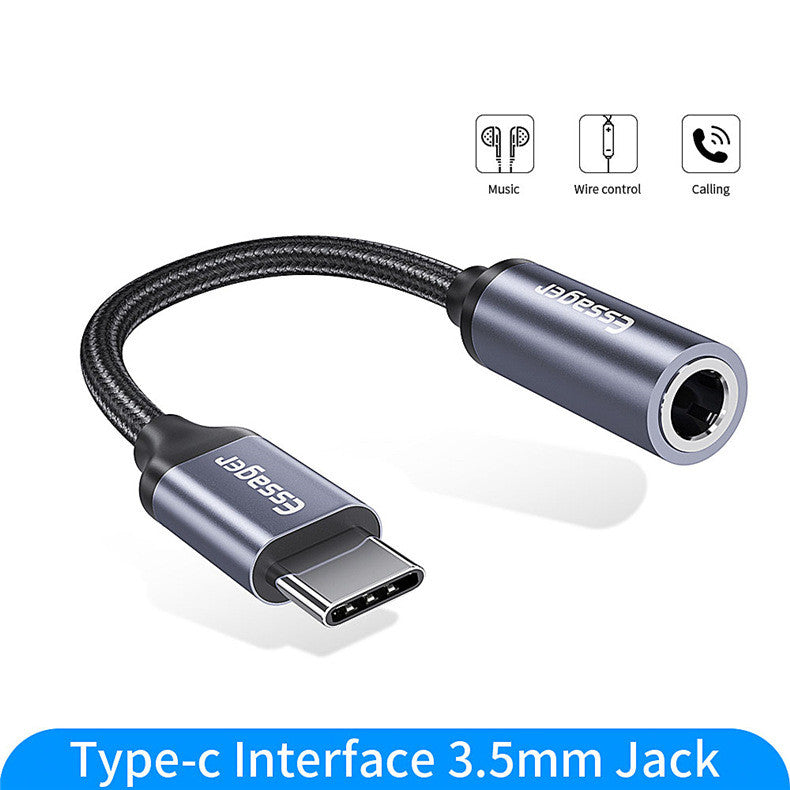 Type-c To 3.5mm Female Digital Audio Adapter