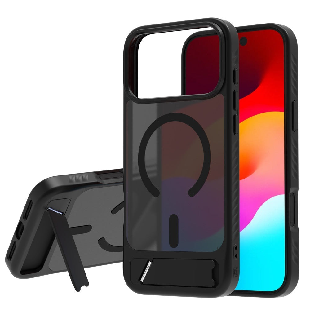 Skin-feel Magnetic Kickstand Phone Case