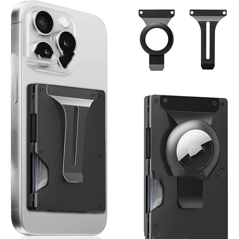 Men's Minimalist Card Holder 5-in-1 Magnetic Ultra-thin Wallet