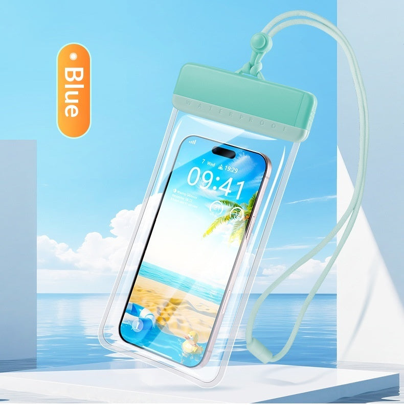 Touchscreen-Enabled Waterproof Phone Pouch For Swimming And Photography