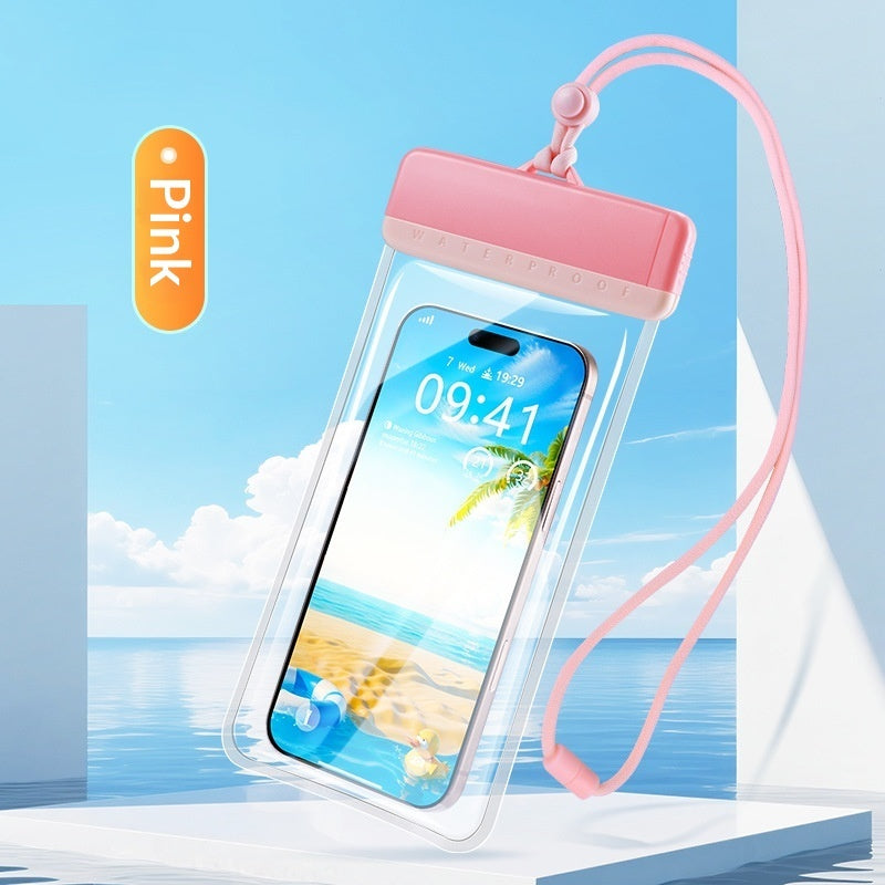 Touchscreen-Enabled Waterproof Phone Pouch For Swimming And Photography
