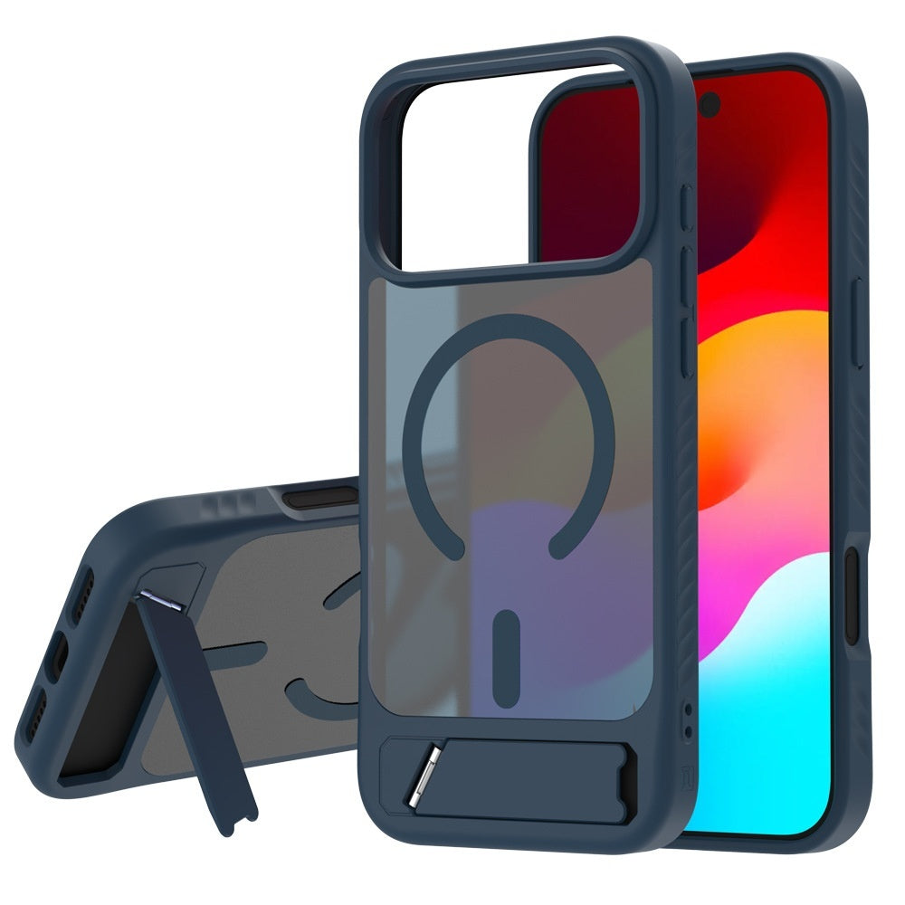 Skin-feel Magnetic Kickstand Phone Case